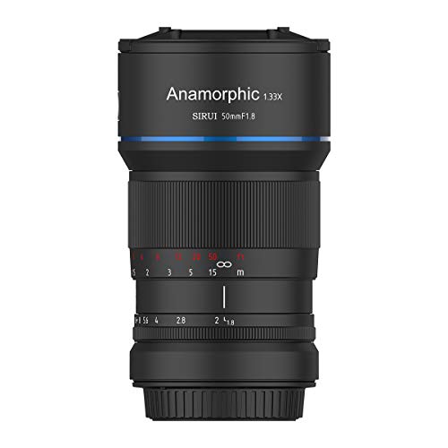 SIRUI 50mm F1.8 1.33X Anamorphic Lens for E Mount APS-C $349 shipped w/ Prime
