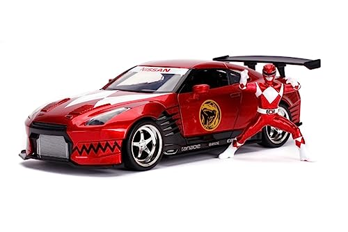 Jada 1:24 Diecast 2009 Nissan GT-R with Red Ranger Figure $9.98 shipped w/ Prime