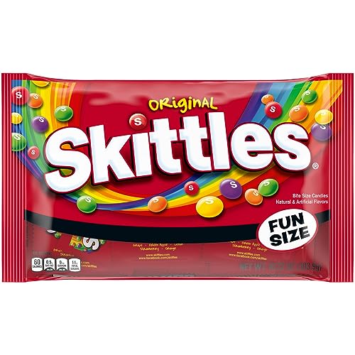 10.72-Oz SKITTLES Fun Size Halloween Candy $3.28 shipped w/ Prime