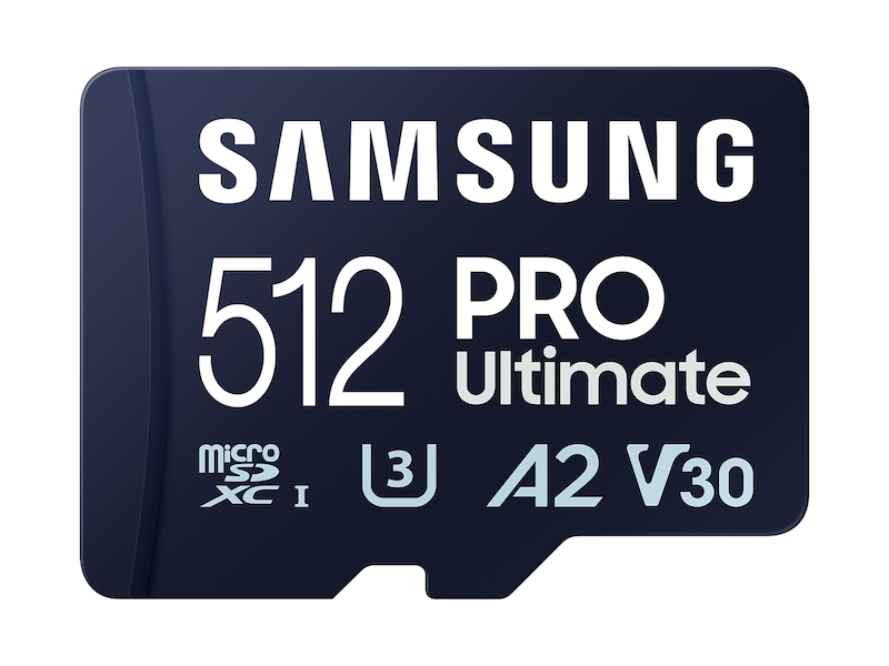 Samsung PRO Ultimate microSDXC Cards: 256GB $25, 512GB $45 or less w/ EPP