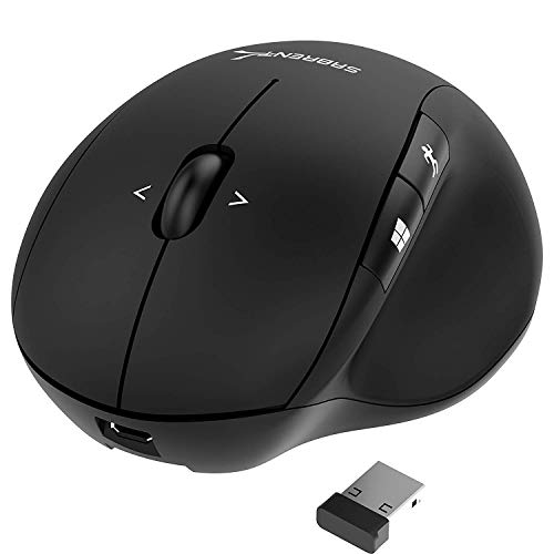 SABRENT Rechargeable Ergonomic 2.4GHz Wireless Mouse $6.65 shipped w/ Prime