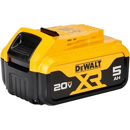 DEWALT 20V MAX XR Battery, Lithium Ion, 5.0Ah (DCB205) $55.20
