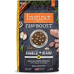 21-Lb Instinct Raw Boost Grain Free Dry Dog Food $47.99