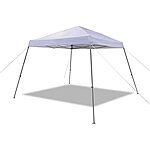 Amazon Basics Outdoor One-push Pop Up Canopy, 8ft x 8ft Top Slant Leg with Wheeled Carry, White $20.85 shipped w/ Prime