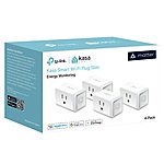 2-Pack Kasa Smart Plug Mini 15A w/ Matter & Energy Monitoring $32 &amp; More + Free Shipping