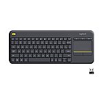 Logitech K400 Plus Wireless Keyboard w/ Touchpad $22.99 shipped w/ Prime