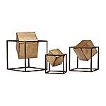 3-Pc Madison Park Quad Cube Home Décor Set $45.99 shipped