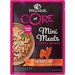 12-Pack 3-Oz Wellness CORE Natural Grain Free Small Breed Mini Meals Wet Dog Food $8.20 w/ Subscribe &amp; Save