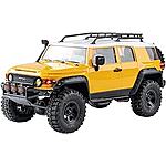 FMS 1/18 RC Crawler Toyota FJ Cruiser RC Car Officially Licensed (Yellow) $82 + Free Shipping