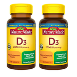 100-Count Nature Made Vitamin D3 2000 IU Tablets 2 for $7.20 w/ Subscribe &amp; Save