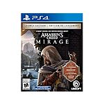 Assassin's Creed Mirage: Launch Edition (PS4/PS5) $17 + Free S/H w/ Prime