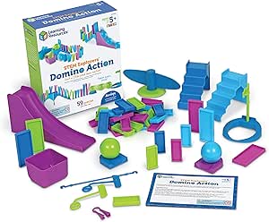 59-Piece Learning Resources Domino Action STEM Toy Set $9.99 shipped w/ Prime