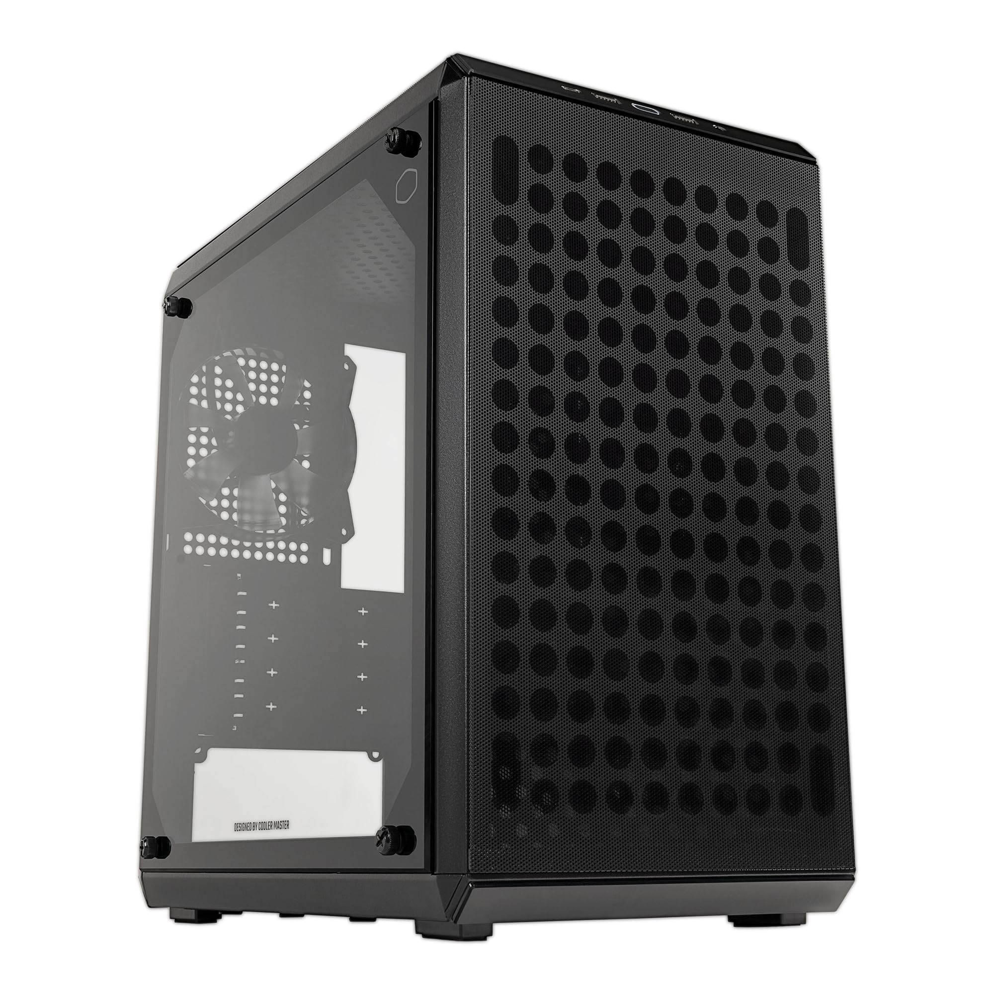 Cooler Master Q300L V2 microATX Computer Case w/ Tempered Glass Panel (Black) $45 + Free Shipping