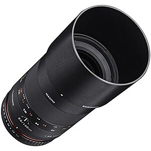 Samyang 100mm F2.8 ED UMC Full Frame Telephoto Macro Lens for Panasonic Micro Four Thirds $  221.67
