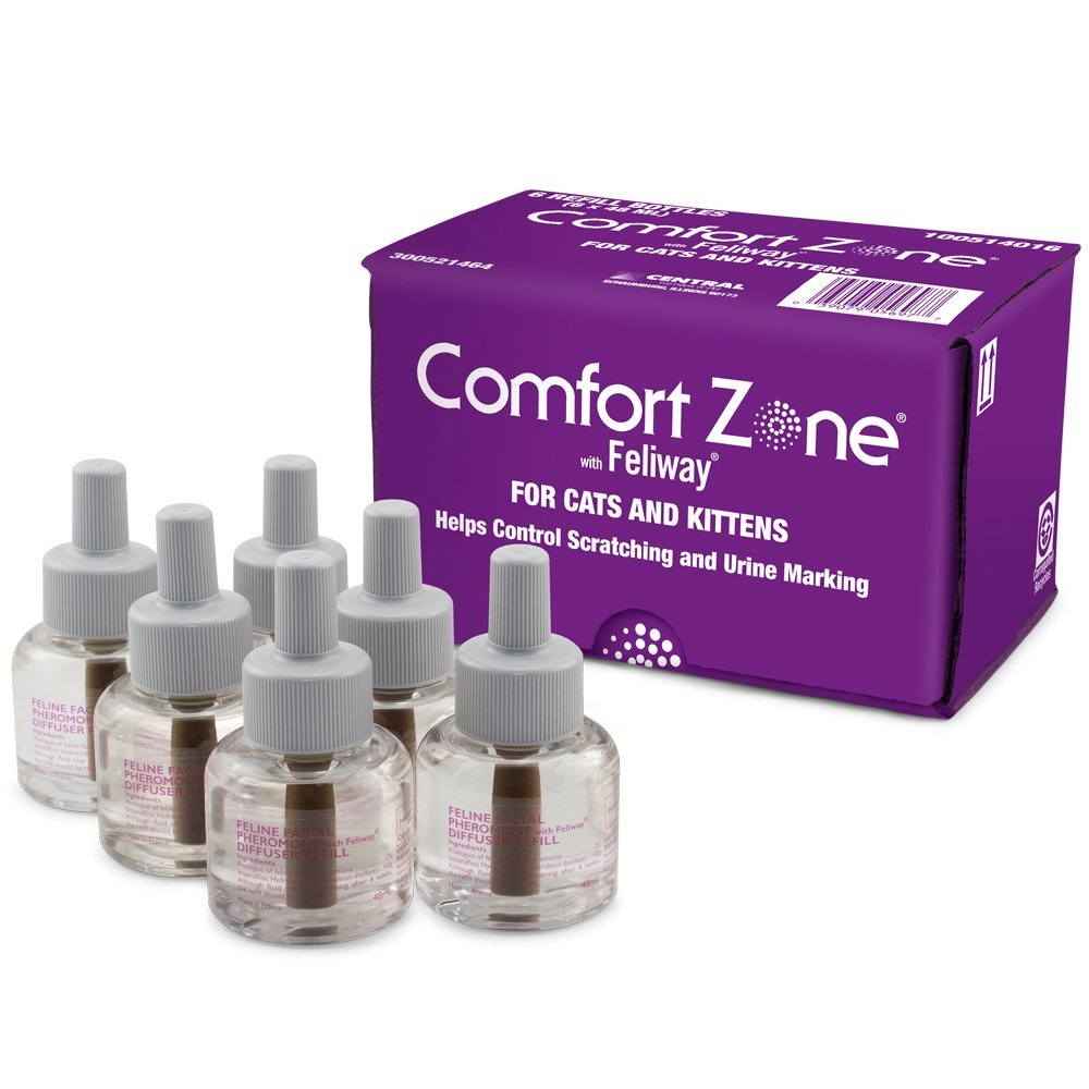 6 Pack Comfort Zone With Feliway Refill 288 Ml 35 93 Fs Amazon