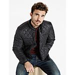 Lucky Brand has a Cafe' Style nylon Racer Jacket on sale for $50.00 regularly $129.00