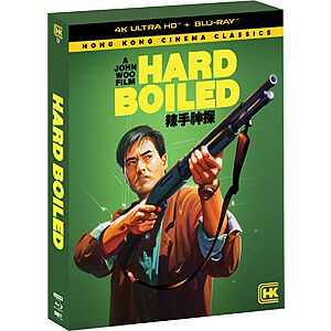 Hard Boiled: Deluxe Limited Edition (4K Ultra HD + Blu-ray) $51 + Free Shipping