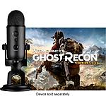 Blue Yeti Ghost Recon Streamer Bundle USB Microphone $76 + Free S/H