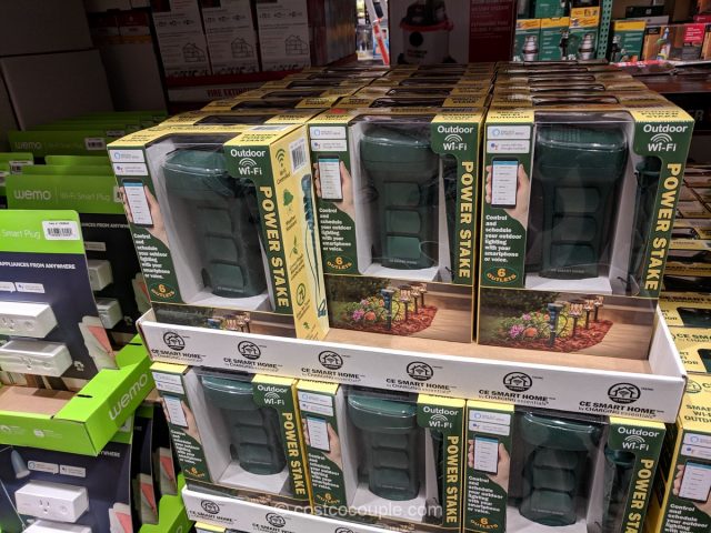 Ce Charging Essentials Wifi 6 Plug Smart Outdoor Power Stake 5 97 In Store Costco Ymmv B Amp M