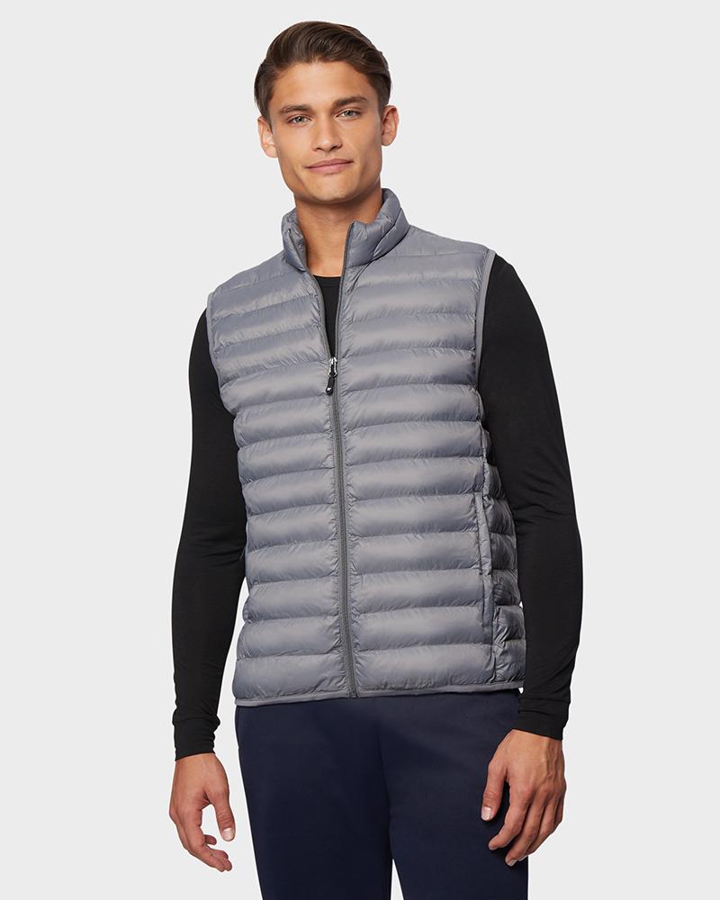 32 Degrees Men's LightWeight Recycled Poly-Fill Packable Vest $17.99
