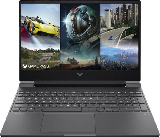 HP - Victus 15.6" Gaming Laptop - AMD Ryzen 5 7535HS - 8GB Memory - NVIDIA GeForce RTX 2050 - 512GB SSD - Mica Silver + 1 month Xbox Game Pass $499