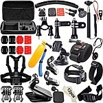 50 in 1 Accessory Kit for Action Cameras GoPro, SJCAM by Soft Digits for $17.59 AC + FSSS @ Amazon
