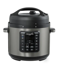 6 qt crockpot stainless pressure cooker $40