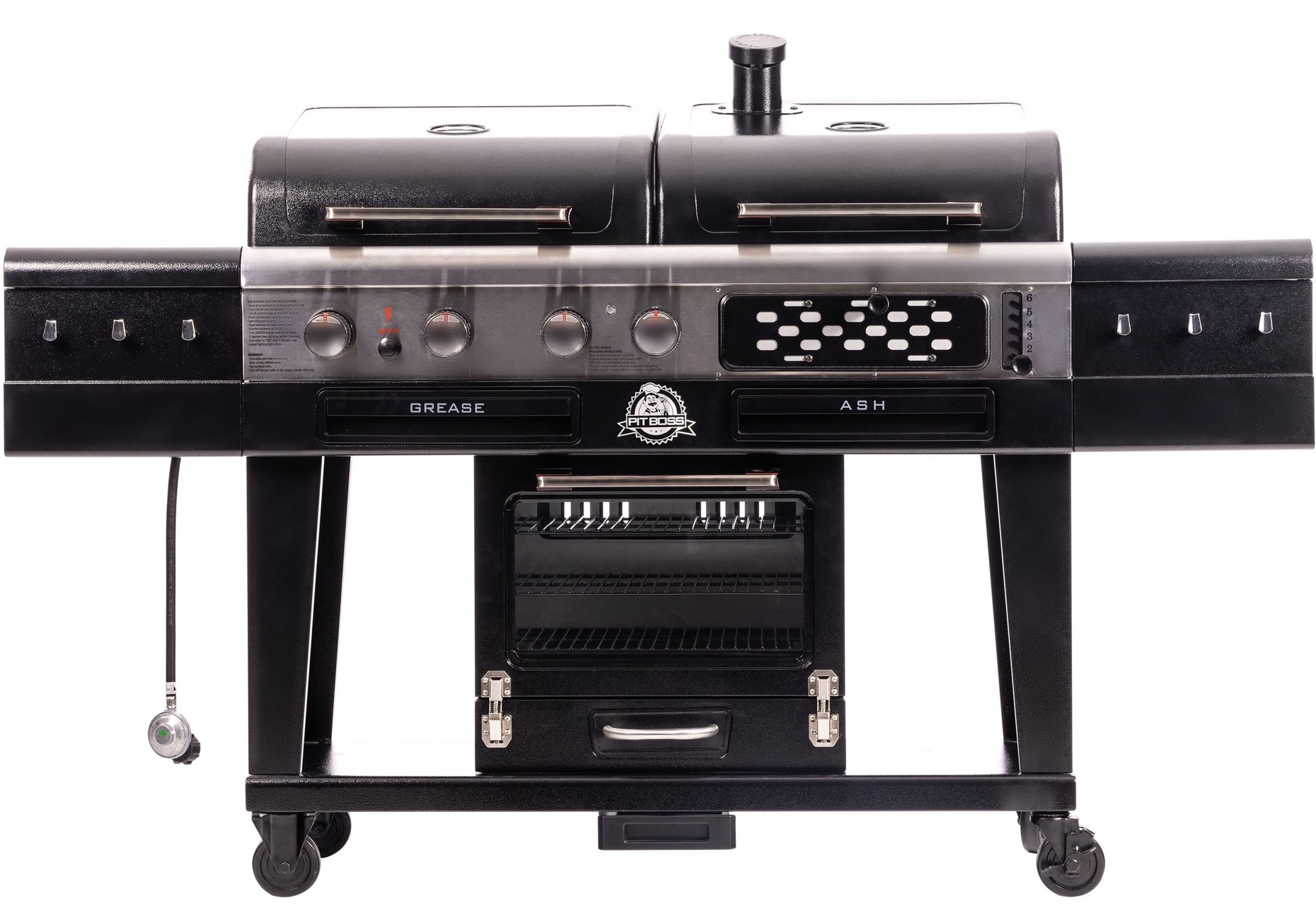 Walmart (ymmv) Pit Boss Memphis 2 Ultimate 4-in-1 Gas & Charcoal Combo Grill with Smoker. In store only $100