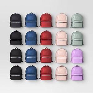 20-Pack 16" 23L Dealworthy Backpack (Solid Pattern, Multicolor Design) $50 + Free Shipping