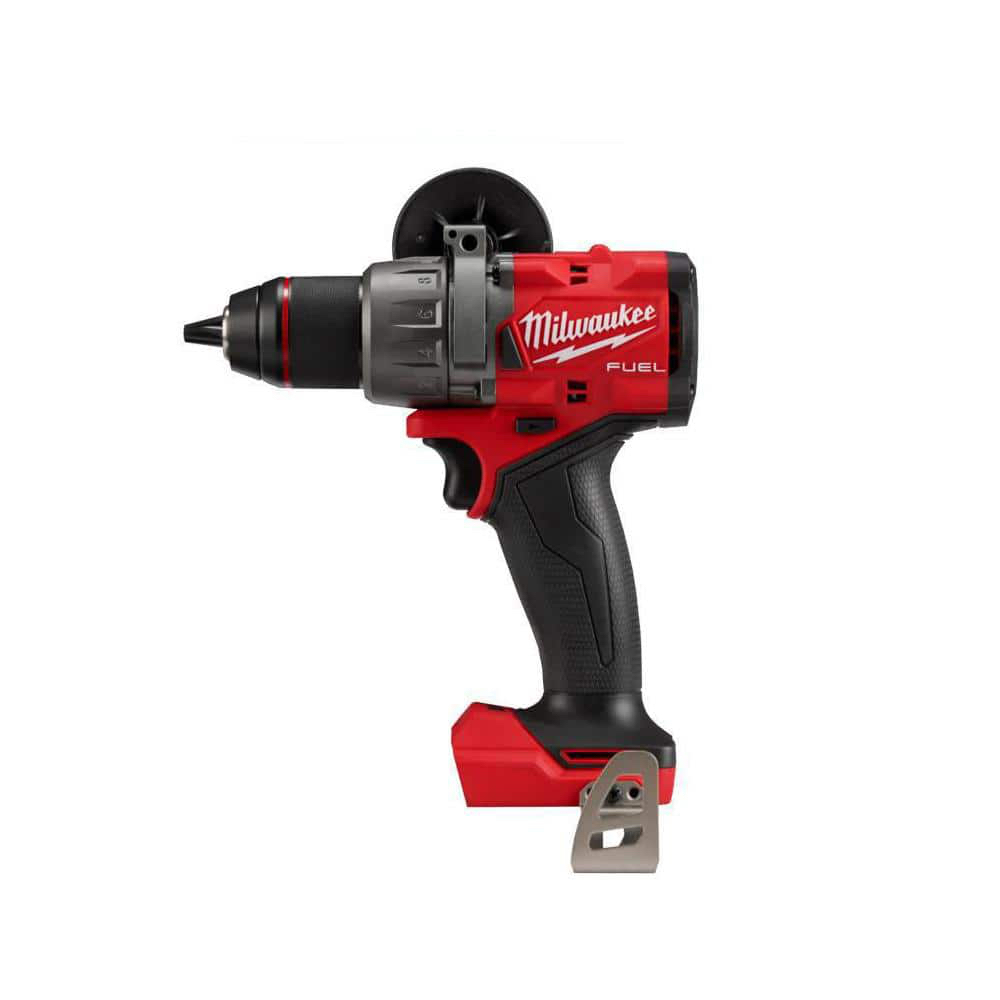 Milwaukee M18 FUEL 18V Lithium-Ion Brushless Cordless 1/2 in. Hammer Drill/Driver (Tool-Only) 2904-20 - $139.72