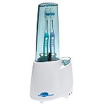 'Germ Terminator' Toothbrush Sanitizer: Uses steam and dry heat, compatible with manual and electric toothbrushes $14.69 FS w/prime or $14.99 FS without prime
