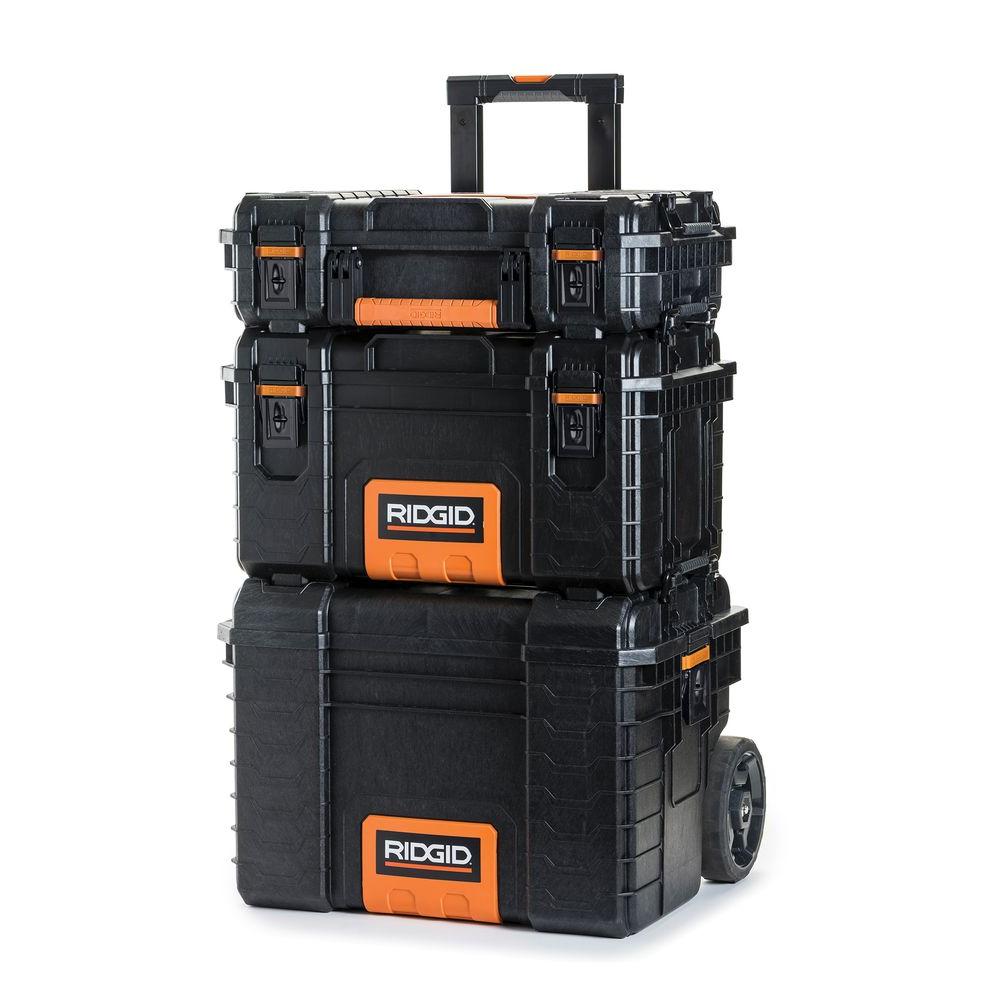 22 Ridgid Pro Organizer Tool Box Gear Cart