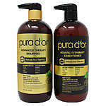 PURA D'OR Advanced Therapy System Shampoo &amp; Conditioner Bundle (2x24oz) , FS, Costco, $29.99
