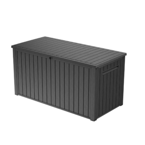 Keter 170 Gal. Resin Deck Box Large Indoor/Outdoor Storage $68.6
