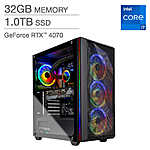 Skytech Chronos Gaming Desktop - 12th Gen Intel Core i7-12700F - GeForce RTX 4070 - $1399.99