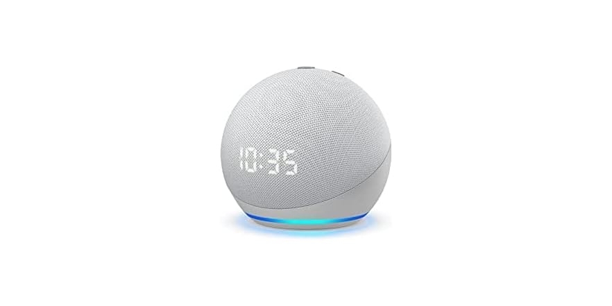 echo dot 4th gen with clock review