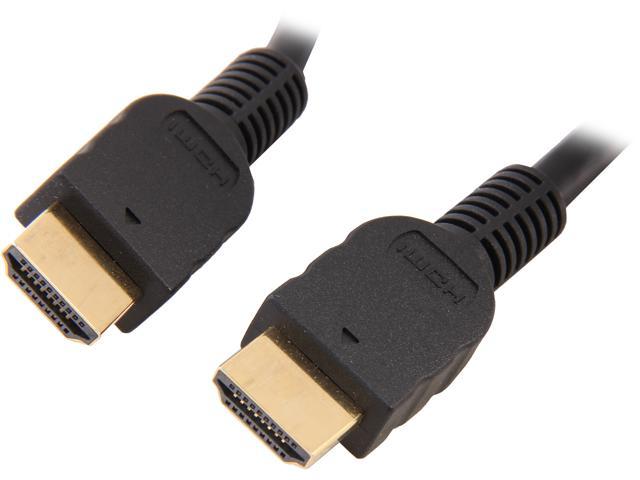 Rosewill HDMI Cable 6 ft - Black Male to Male - 3.49 after code @ Newegg w. FS $3.49
