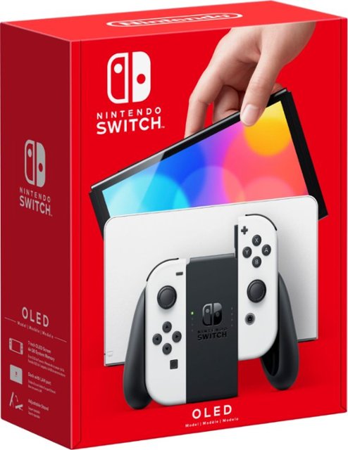 Nintendo Switch OLED (Seller Refurbished) White - eBay (VIPoutlet) - $296.10