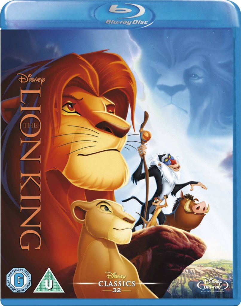 Lion King Blu-ray- $12.99+FS