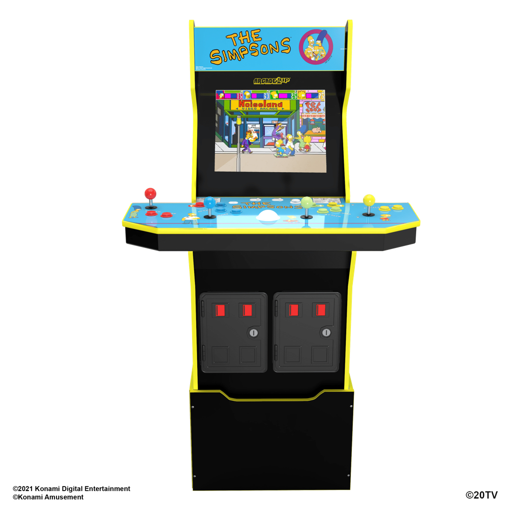 YMMV Arcade1Up, The Simpsons Arcade With Riser $199, Legacy 12-1 - $98 at Walmart In-Store