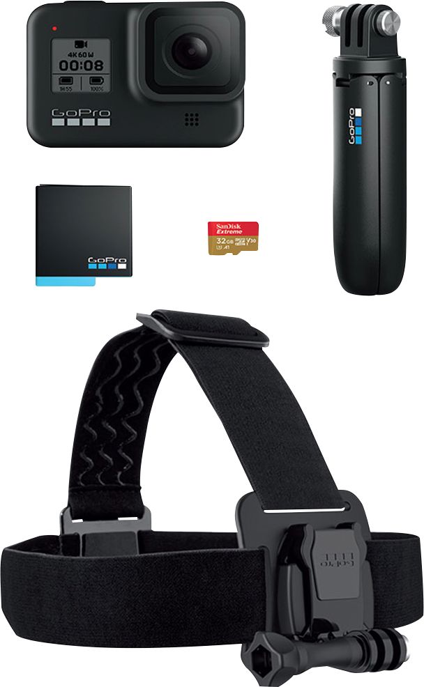 Gopro Hero8 Black 4k Waterproof Action Camera Special Bundle