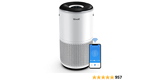 LEVOIT Air Purifier for Home Large Room, Smart WiFi and Alexa Control, H13 True HEPA Filter for Allergies, Pets, Smoke, Dust, Auto Mode, Monitor Quality with PM2.5 Displa - $179.99