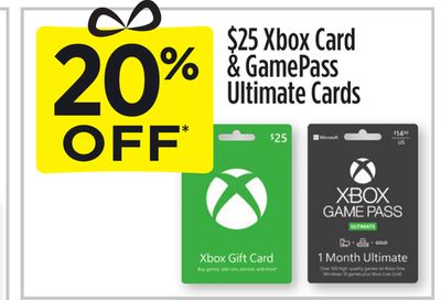 Dollar General Stores Xbox and Playstation Gift Cards 20% off ...