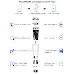 Xiaomi ROIDMI Dual USB Car Charger and Bluetooth 4.0 Player $10 + Free Shipping