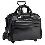 Midway 17&quot; Leather Wheeled Laptop Case $85 + Free Shipping