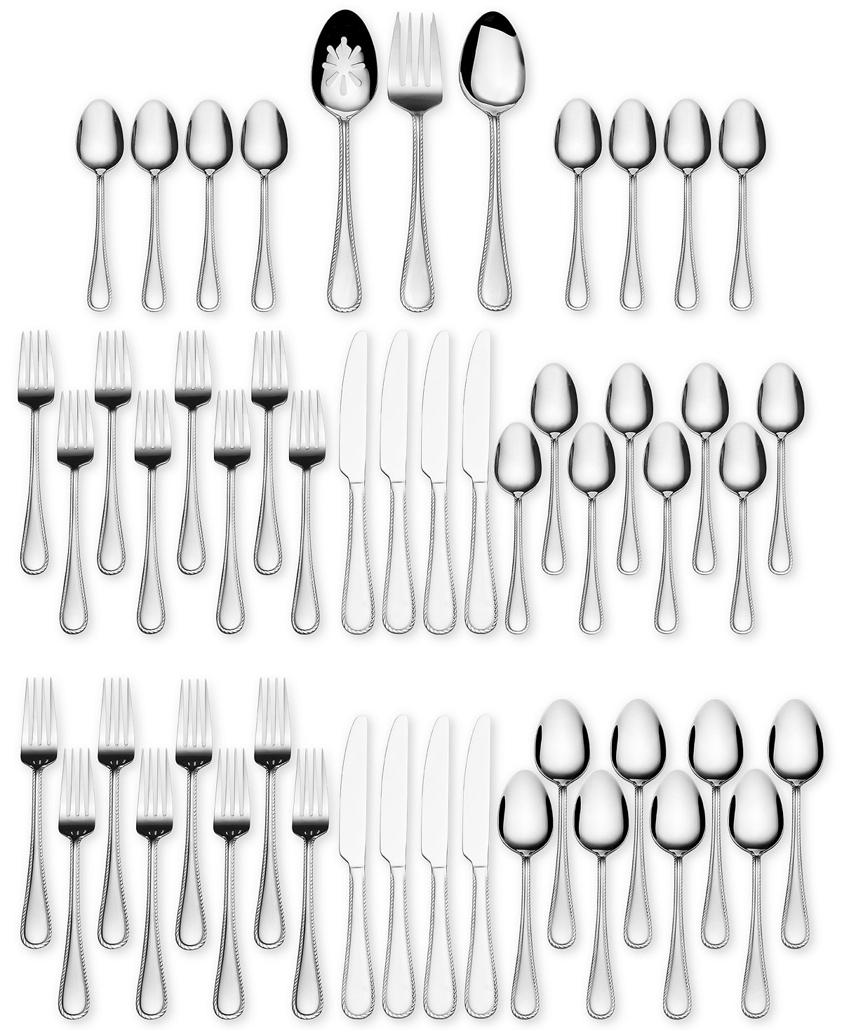 Macy's: $29.99 International Silver 51 PC Flatware Sets