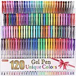 Shuttle Art 120 unique color gel pens $14.95 @Amazon + FS with prime
