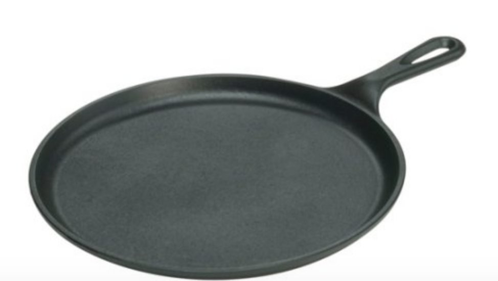 *Select Stores Only* Lodge L9OG3 Cast Iron Round Griddle, Pre-Seasoned, 10.5-inch [1]  Only available for PICK UP Option $4