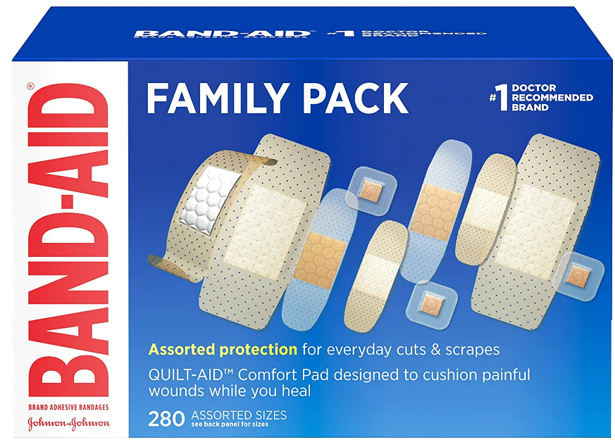Band-Aid brand 280 count variety pack [w/ Amazon coupon ...