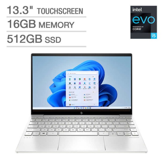 HP Envy 13.3" Intel Evo Platform Laptop - $699 after $300 off